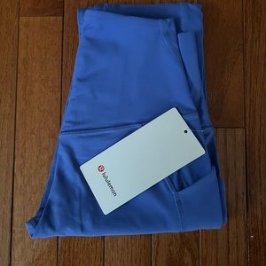 NWT Lululemon align size 4, 23” wild indigo color
